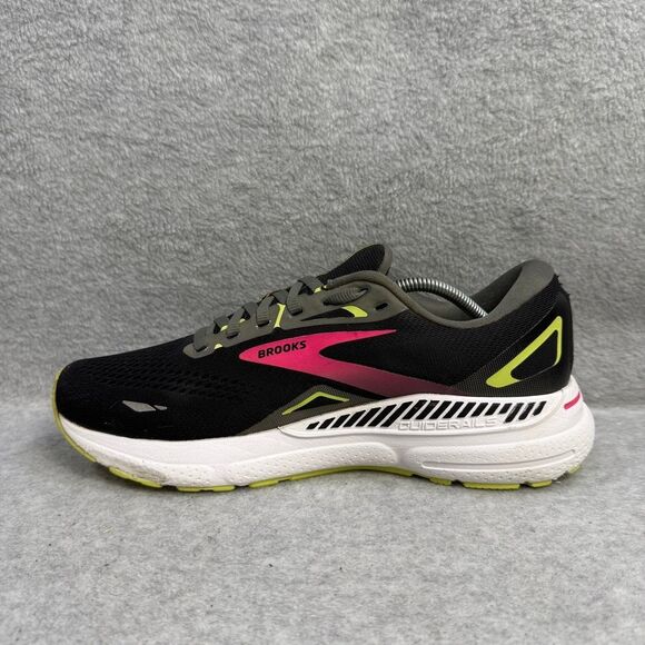 Brooks Shoes Women Size 10.5 Adrenaline GTS 23 Black Running Sneaker 1203811B037 - Picture 7 of 10